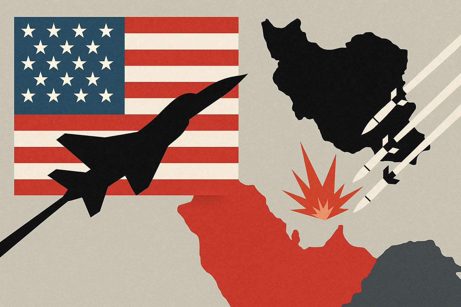EUA finalizam ataques a alvos iranianos enquanto Irã ataca vizinhos do Golfo