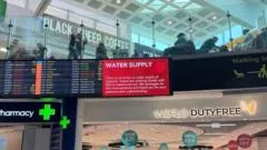 Aeroporto de Gatwick enfrenta falta de água após grande falha