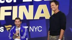 Messi e Brady impressionados com foto 'profética' de Lamine Yamal
