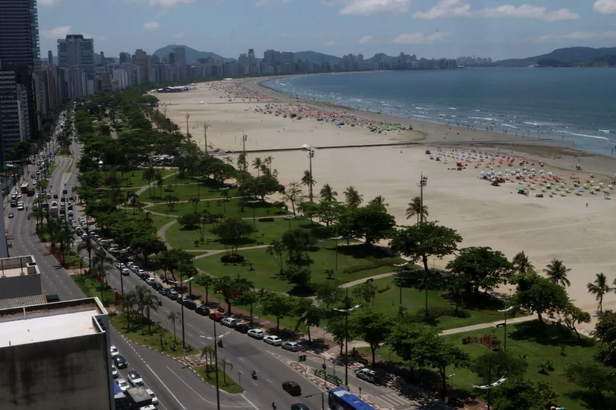 Trânsito na orla de Santos sofrerá mudanças neste domingo devido a evento esportivo
