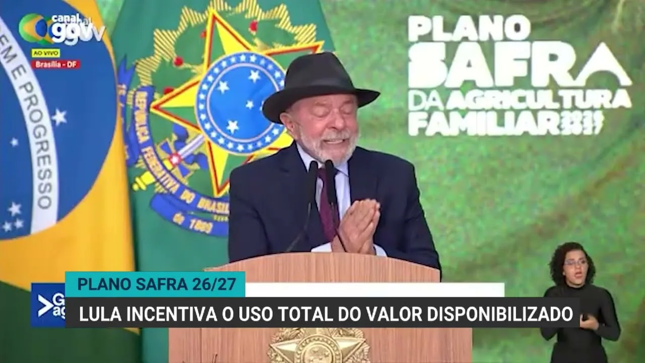 Lula orienta agricultores a comunicarem barreiras no crédito do Plano Safra
