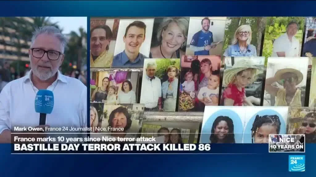 Nice lembra 10 anos do ataque terrorista que deixou marcas profundas