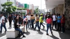 Terremoto de magnitude 7,3 atinge costa do México