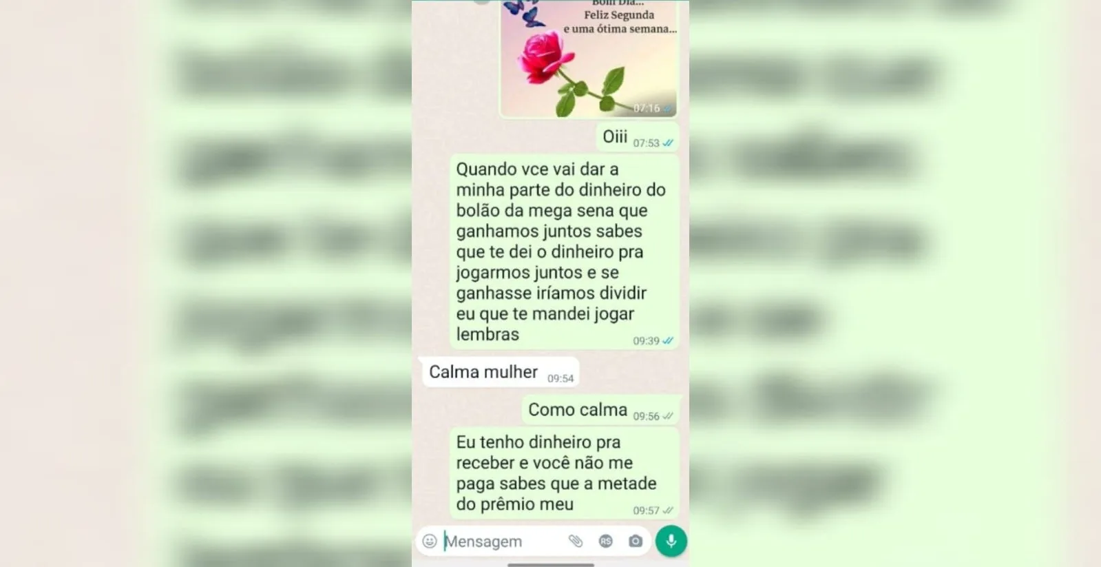 Homem deve dividir prêmio da Mega-Sena com ex-companheira após decisão judicial
