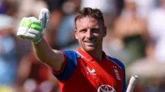 Inglaterra supera Índia com Buttler brilhante em vitória por 56 runs