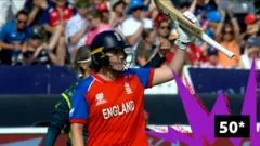 Nat Sciver-Brunt brilha e mantém esperanças para a Inglaterra na final da Copa do Mundo