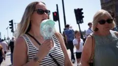 Onda de calor no Reino Unido completa duas semanas