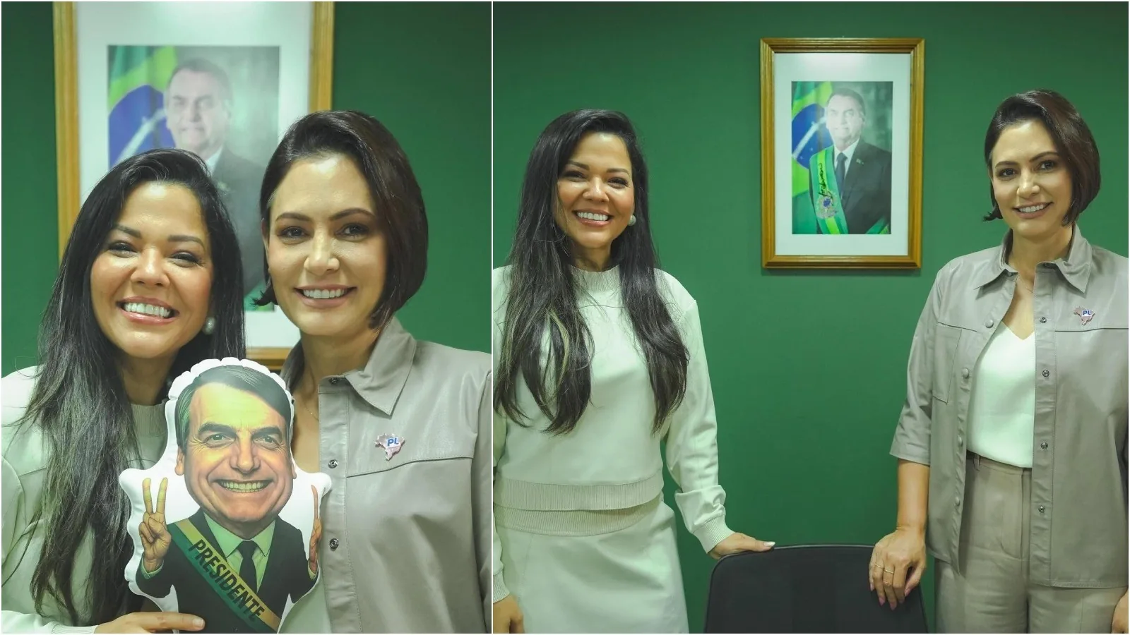 Priscila Costa, pivô da crise entre Flávio Bolsonaro e Michelle no Ceará, deixa disputa ao Senado e será candidata a deputada federal