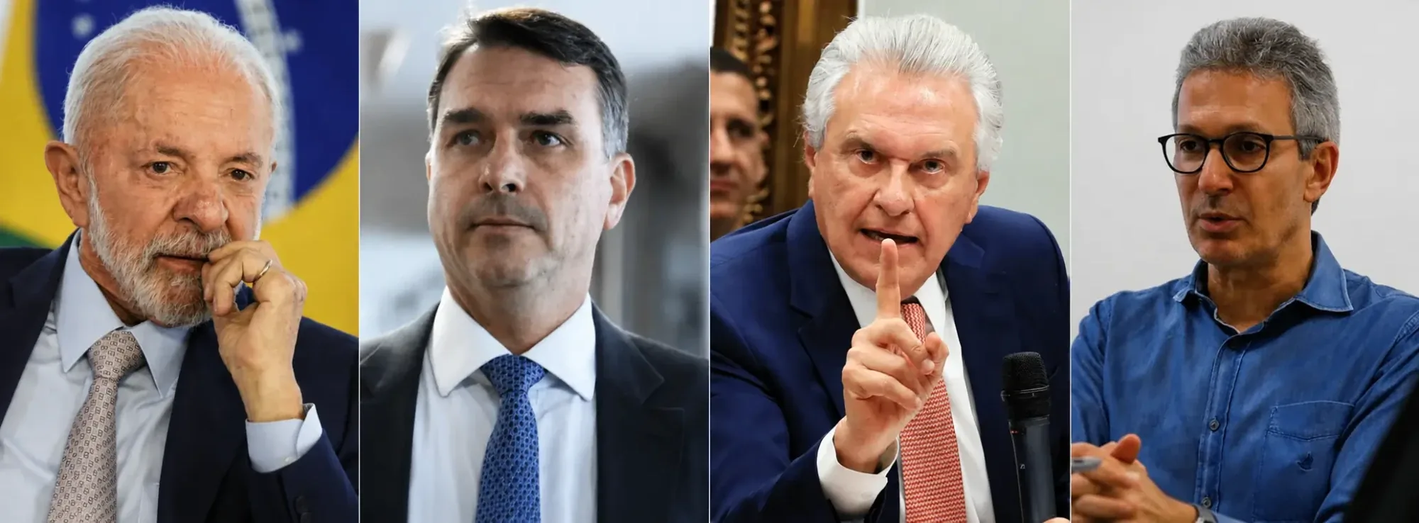 Nexus/BTG: Lula empata com Flávio Bolsonaro (47% a 43%), Caiado (45% a 43%) e Zema (46% a 42%) no 2º turno