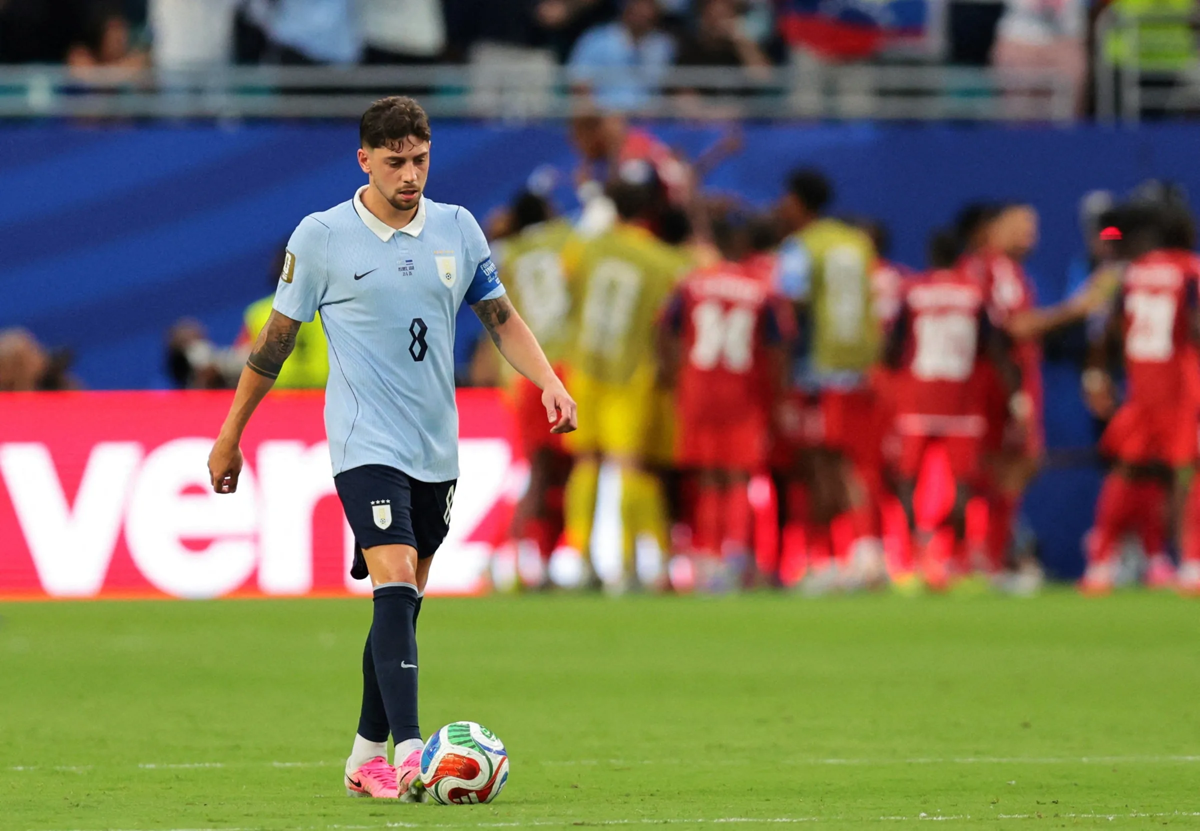 Valverde desabafa nas redes e assume culpa por eliminação do Uruguai