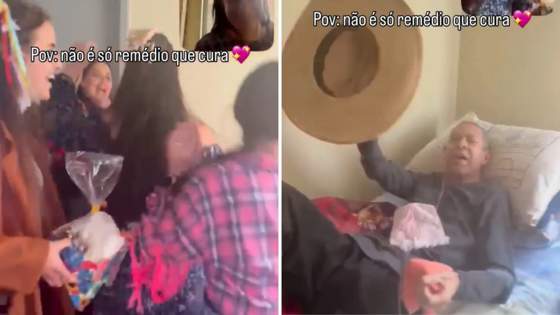 Profissionais de saúde surpreendem paciente com festa julina em Ponta Grossa