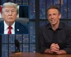 Seth Meyers critica Trump em meio a desafios econômicos nos EUA