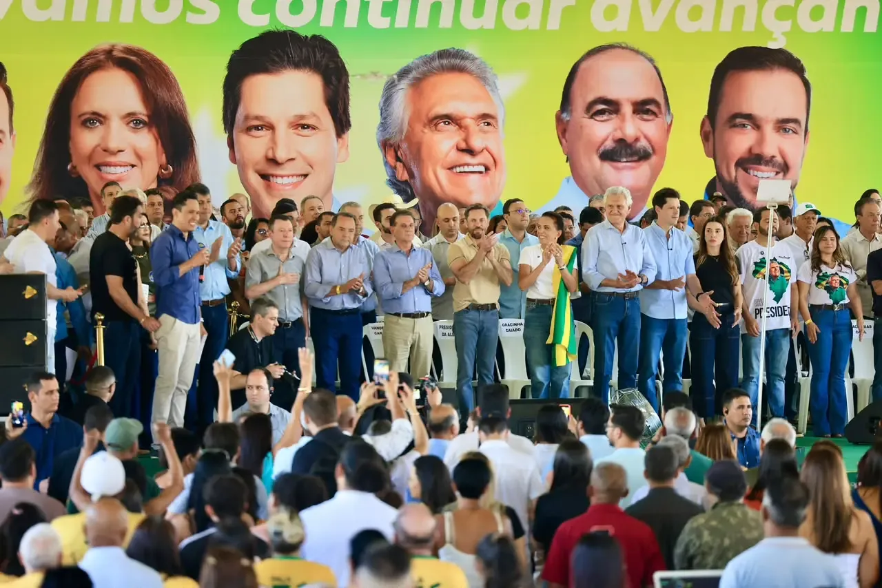 Daniel Vilela e Caiado fortalecem laços políticos em Campos Belos
