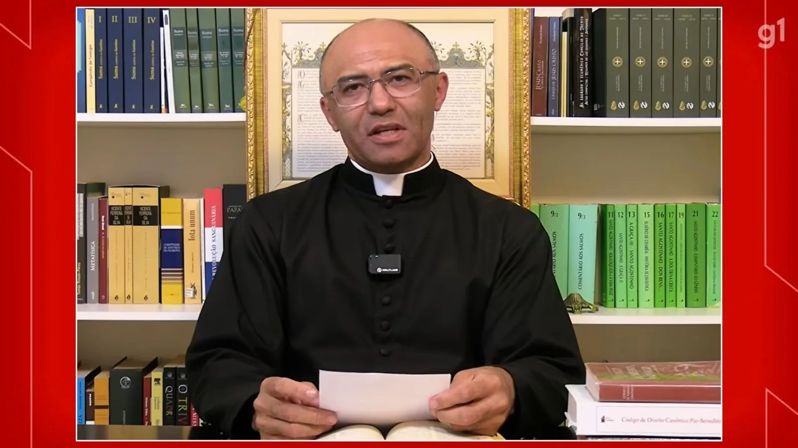 Padre do DF critica excomunhão e defende tradições da Igreja