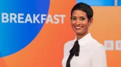 Naga Munchetty deixa BBC Breakfast após 17 anos
