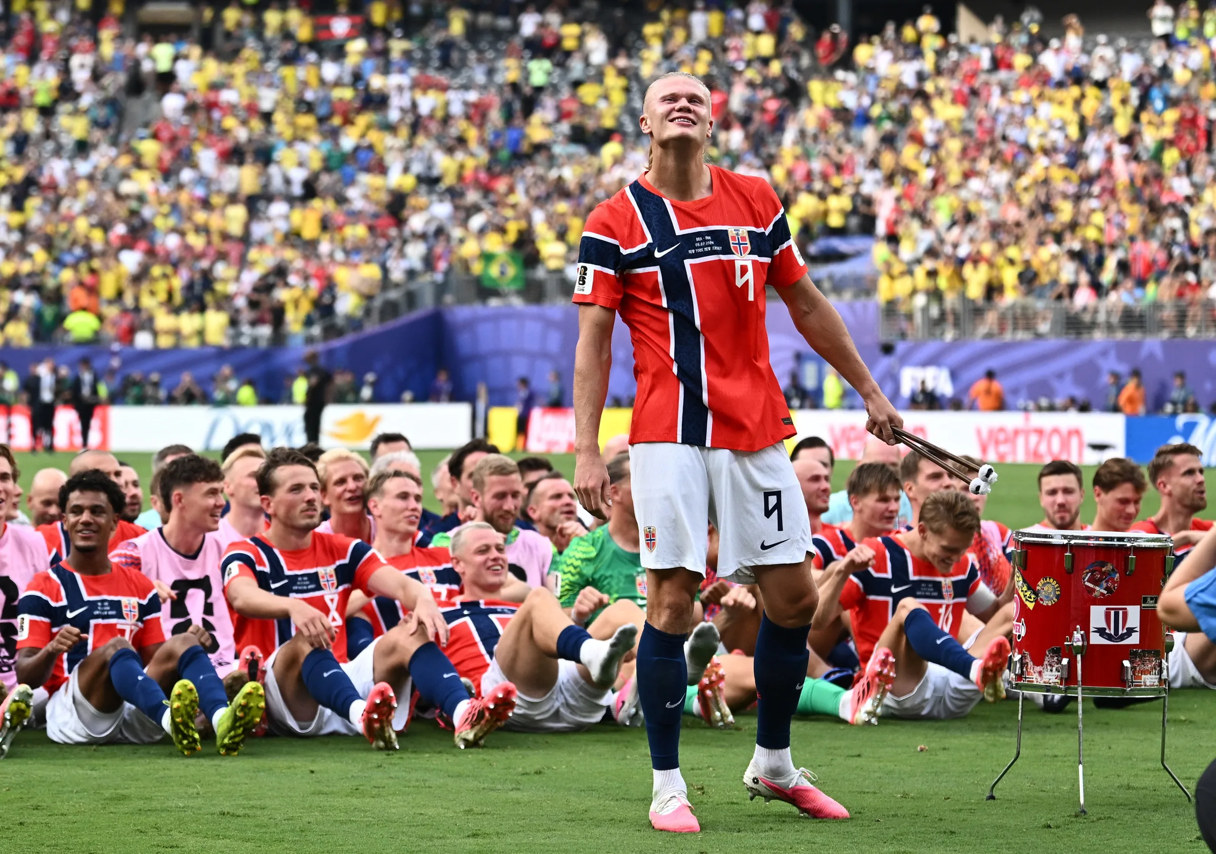 Noruega elimina Brasil nas oitavas da Copa do Mundo