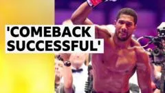 Anthony Joshua supera dificuldades e vence Kristian Prenga na Arábia Saudita
