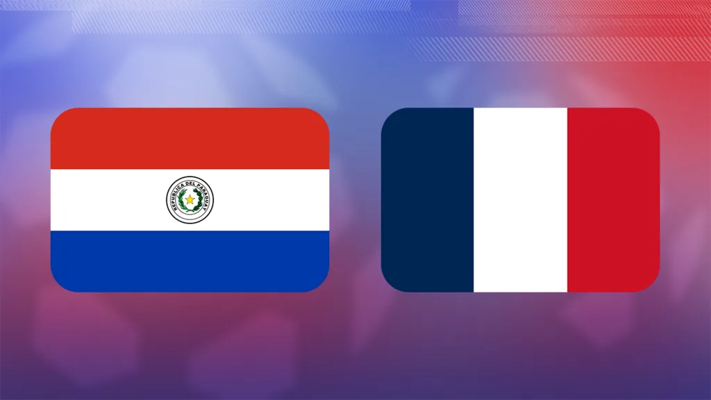França e Paraguai se enfrentam em busca de vaga nas quartas de final