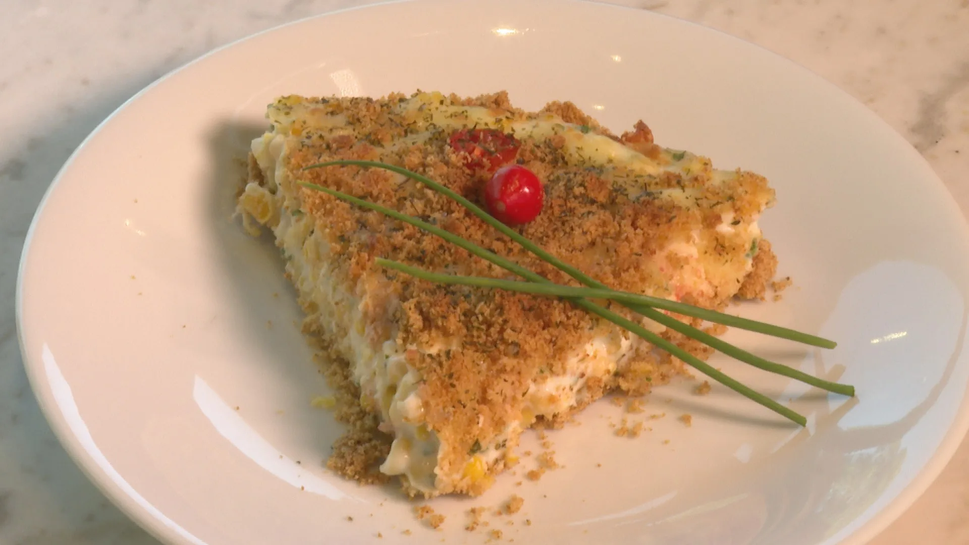 Quiche de milho com farinha de rosca: uma receita brasileira