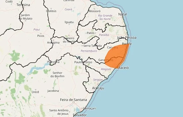 Chuva e ventania para uns e umidade do ar em 12% para outros: Inmet faz alertas de perigo