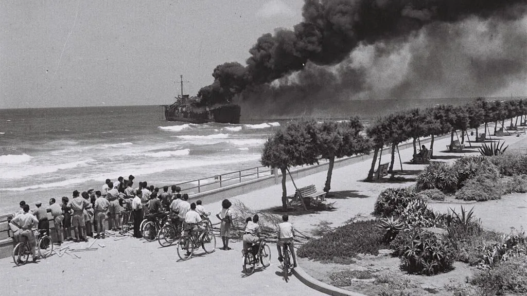 Israel descobre nau com armas da década de 1948