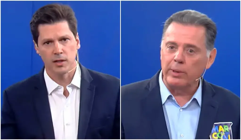 Debate tem confronto direto entre Daniel e Marconi, e emedebista dispara: “Nunca respondi a um processo de corrupção, ao contrário do senhor”