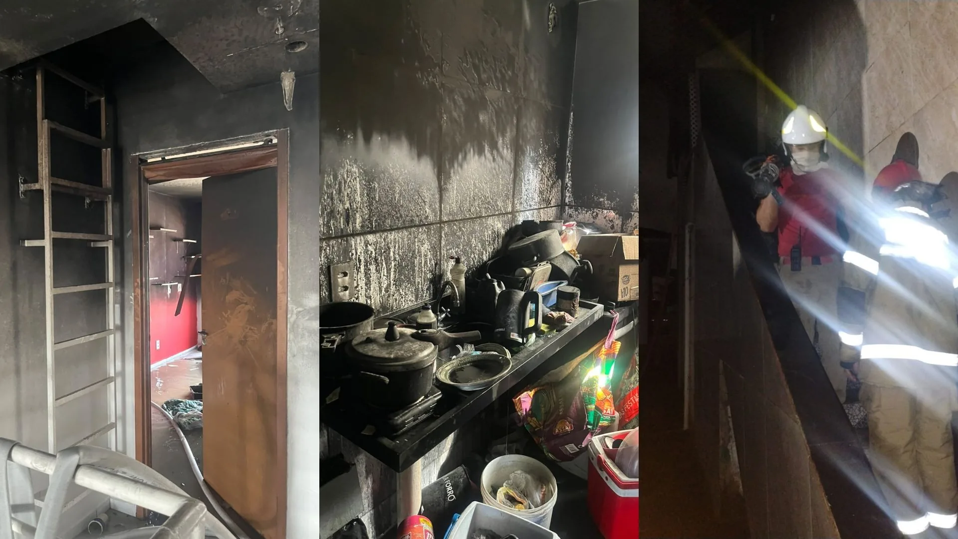 Incêndios destruem casa e apartamento em Campina Grande