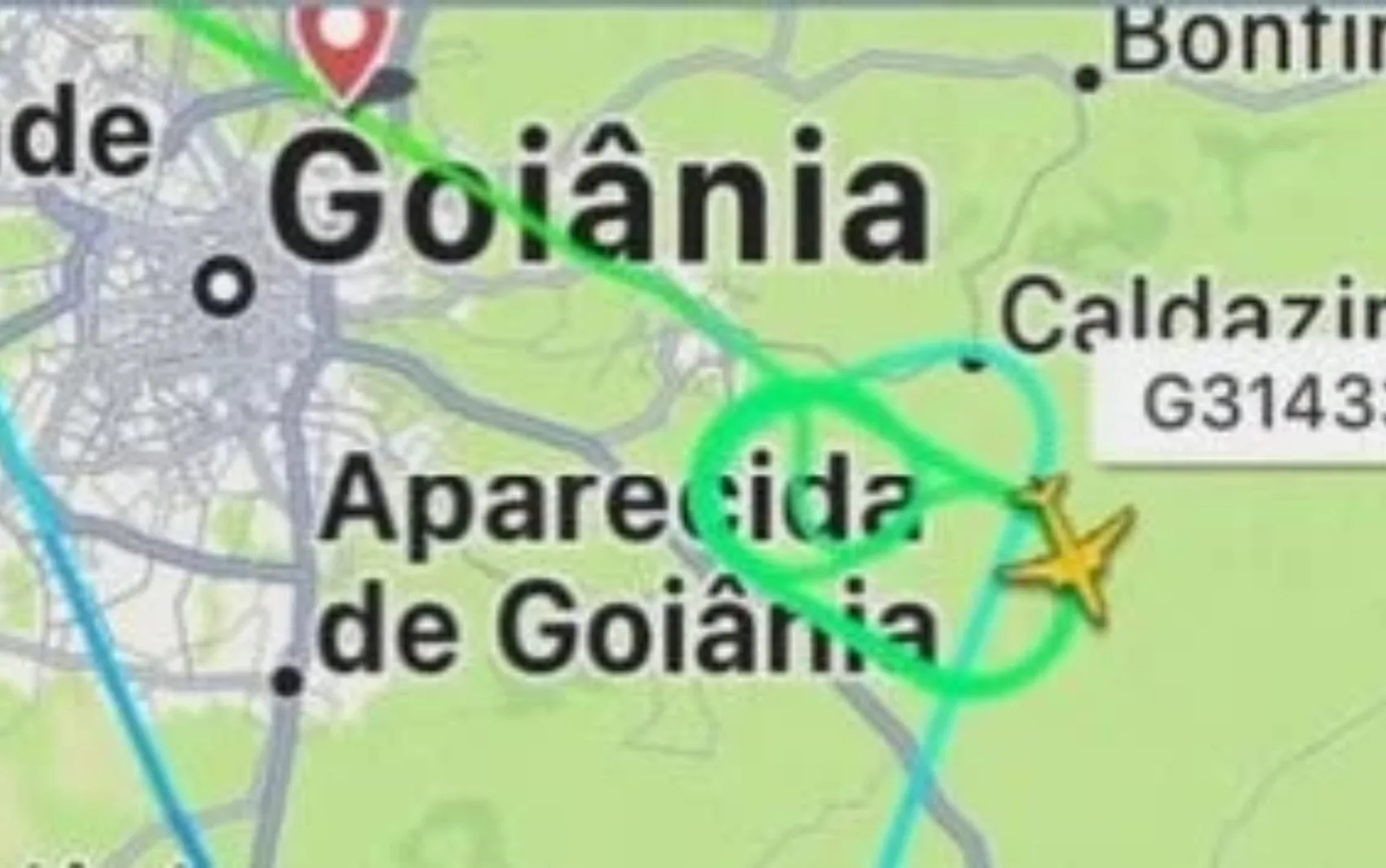 Passageiro relata barulho assustador antes de pouso de emergência em Goiânia