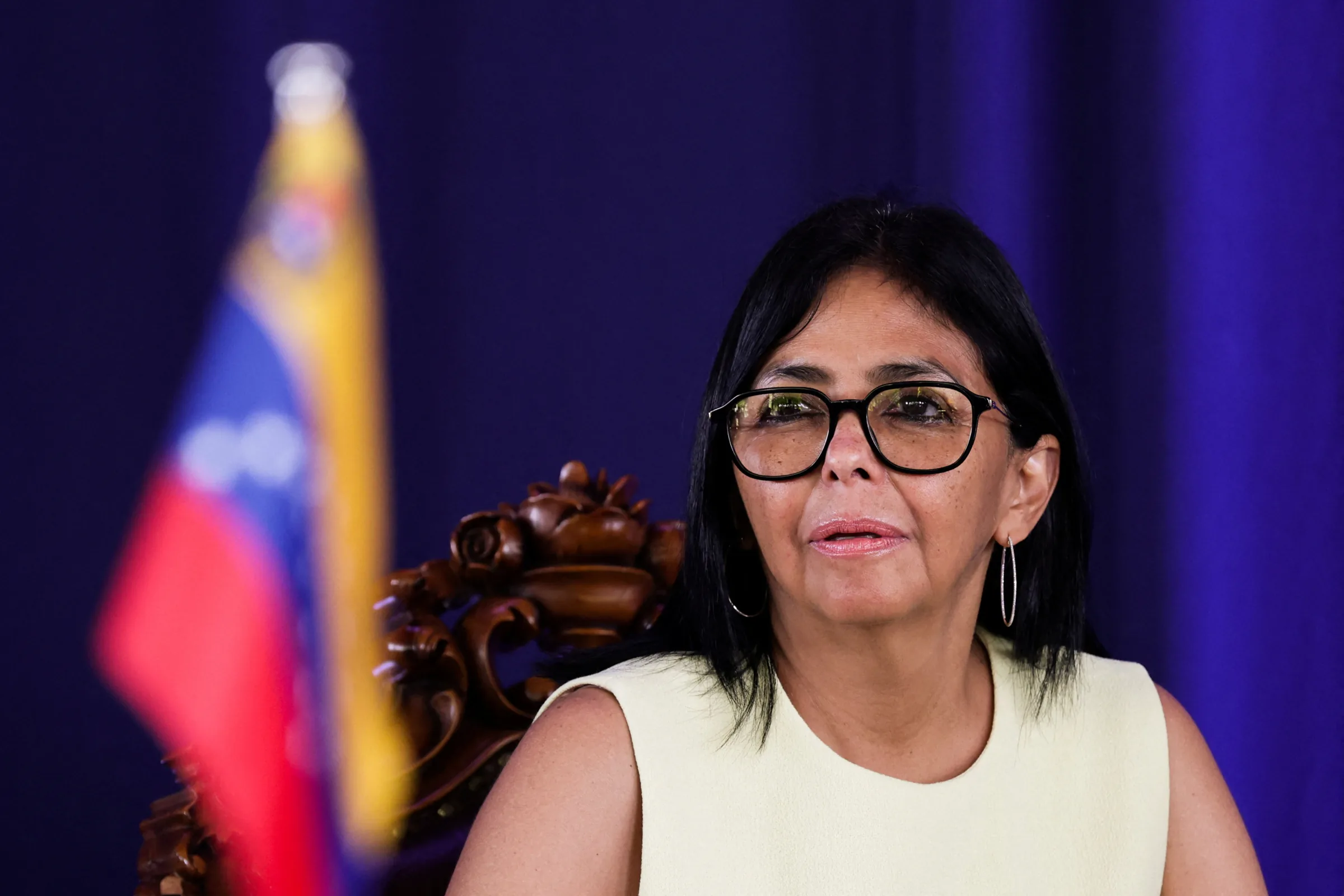 Delcy Rodríguez faz seu primeiro discurso na Assembleia Geral da ONU