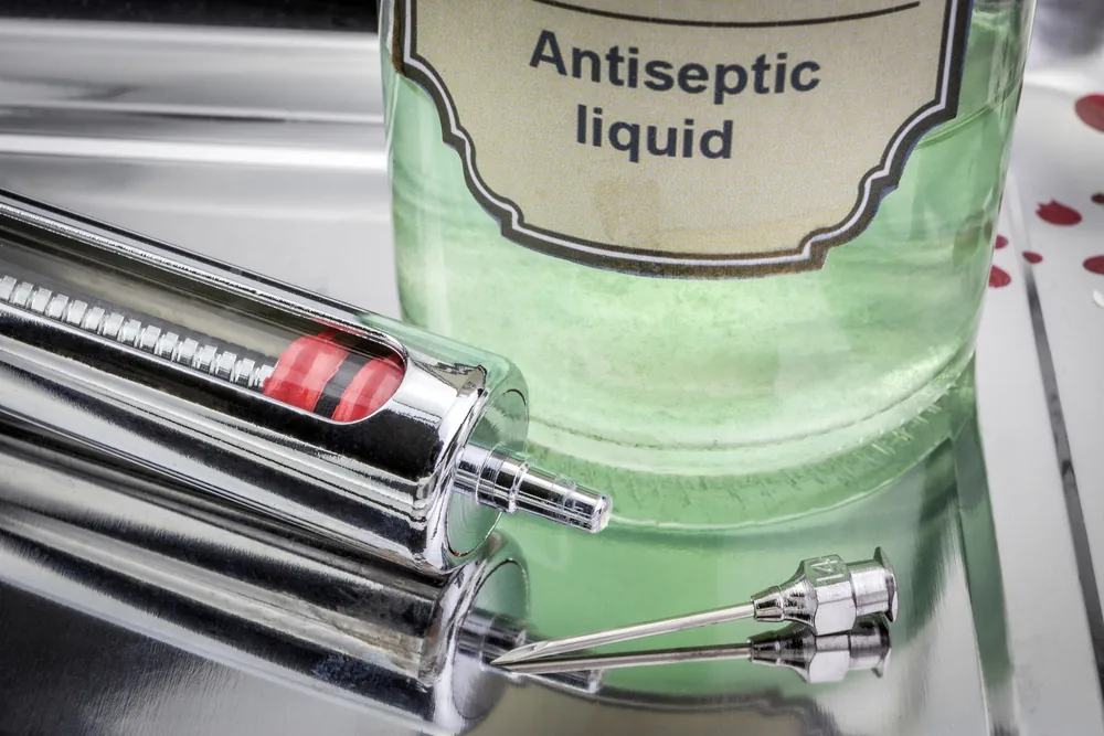 Antisséptico combate fungo hospitalar