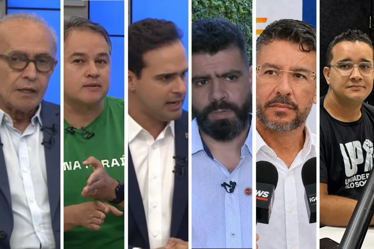 Debate, comício e panfletagem: veja como foram os dias de campanha dos candidatos ao governo da Paraíba