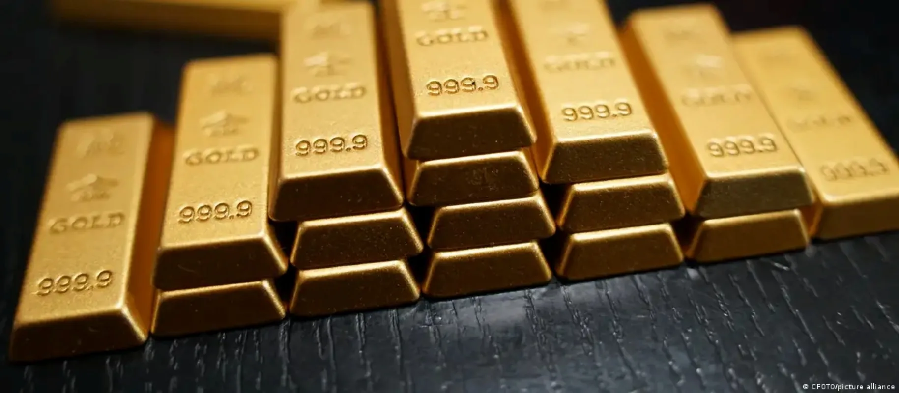 Países europeus aumentam transferência de ouro dos EUA
