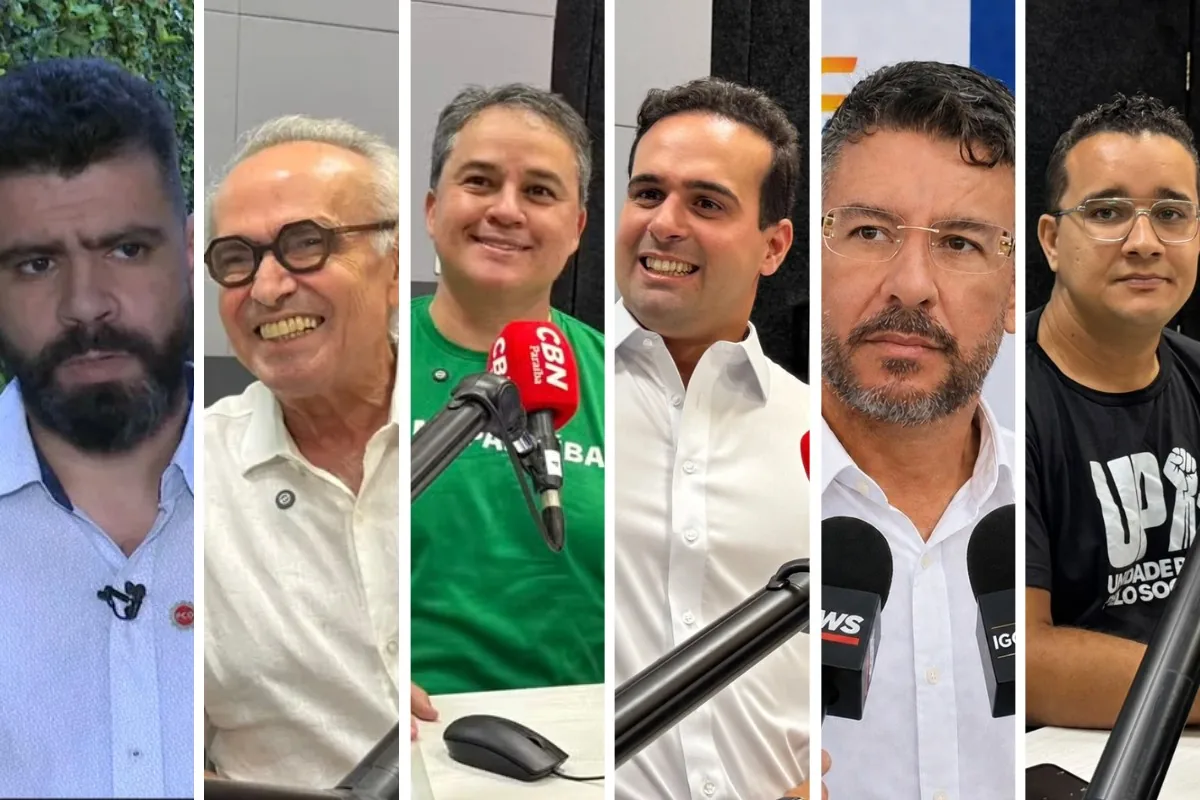 Dia de campanha dos candidatos ao governo da Paraíba