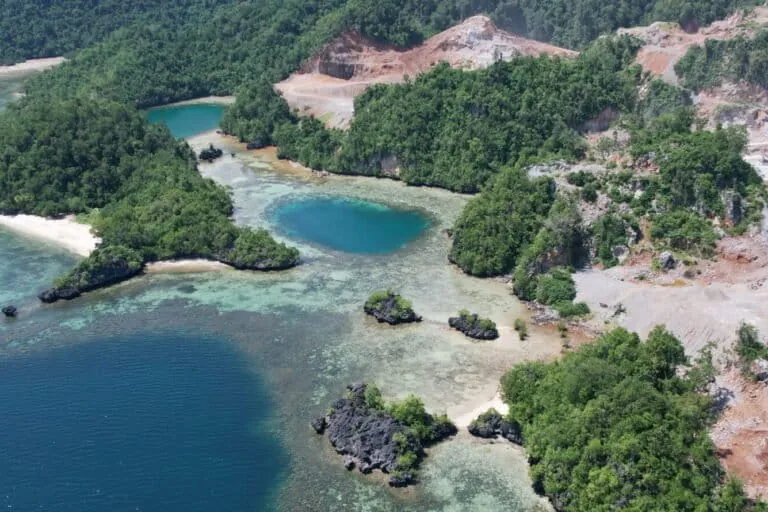 Conflito entre conservação marinha e mineração ameaça biodiversidade em Moramo Bay