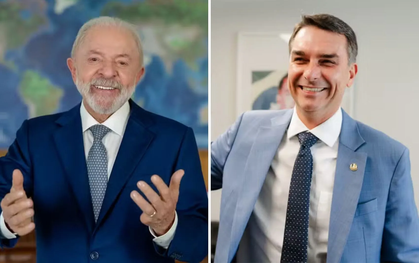Lula e Flávio Bolsonaro empatados em 2º turno, conforme pesquisa Quaest