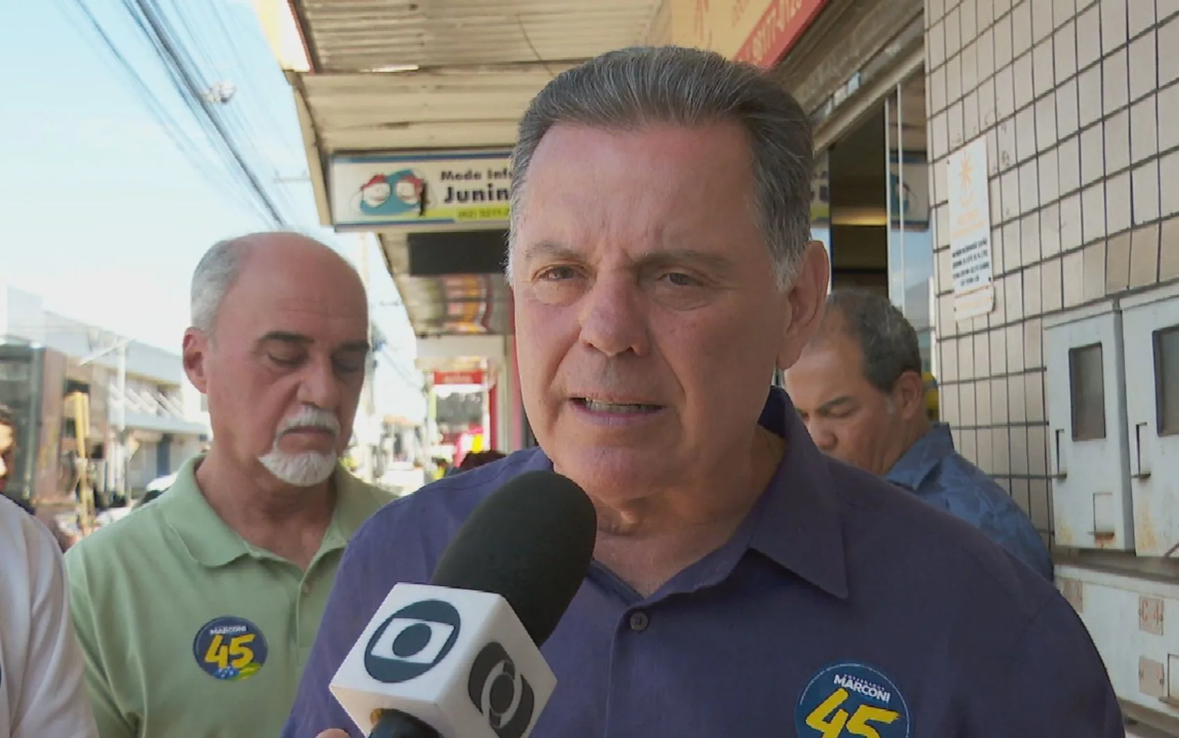 Marconi Perillo apresenta proposta de 'Vapt Vupt da Saúde' durante campanha em Goiânia