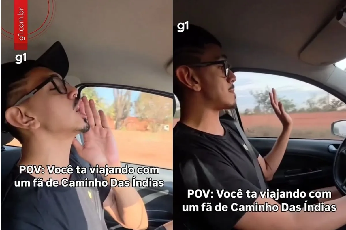 Ator de MS viraliza ao cantar trilha de 'Caminho das Índias'