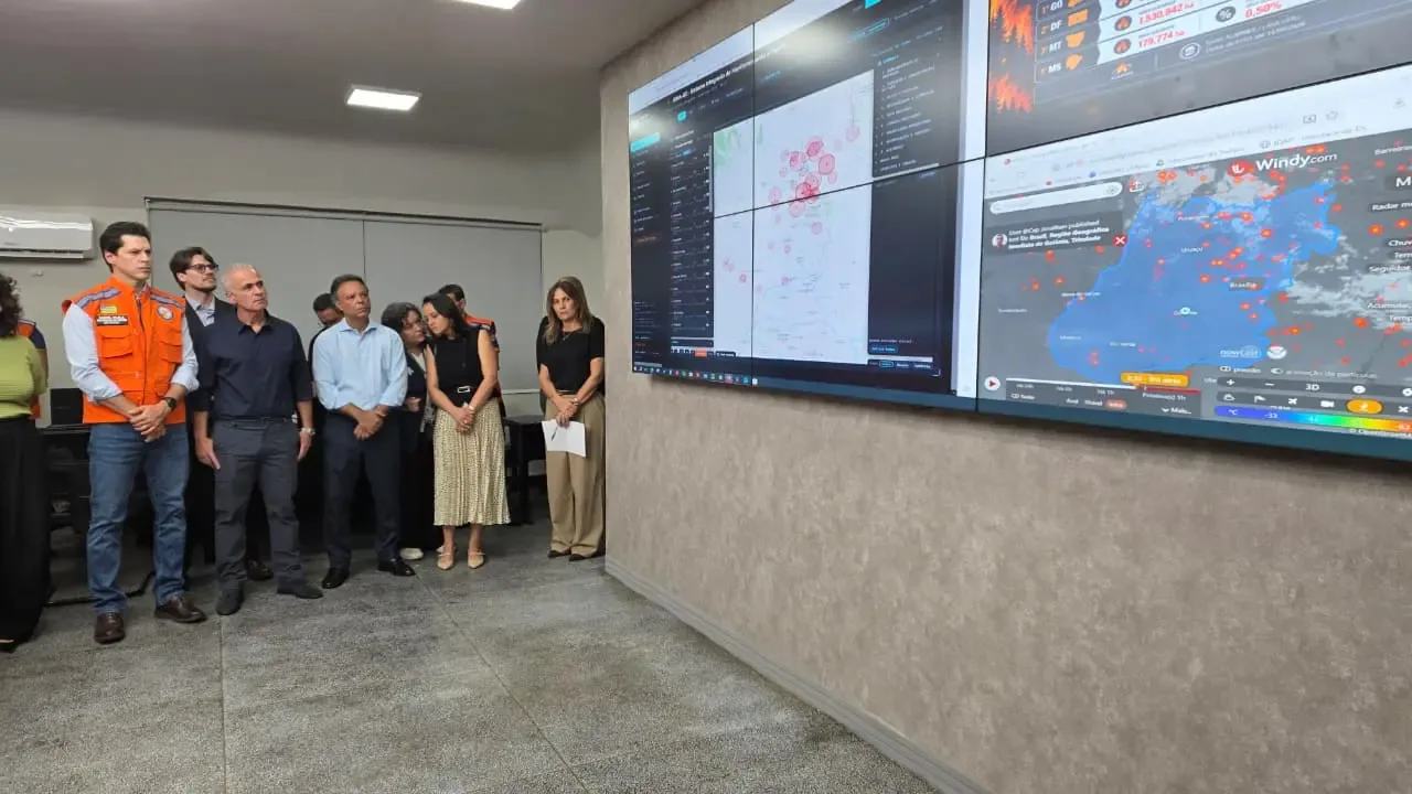 Goiás lança sistema com IA para identificar incêndios e agilizar combate