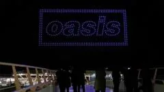 Oasis anuncia tour com exibição de drones