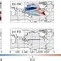 Biases em temperatura da superfície do mar afetam o jet stream no Pacífico Norte