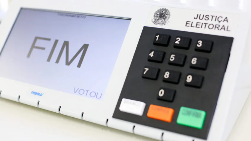Ordem dos votos na urna eletrônica para as eleições de 2026
