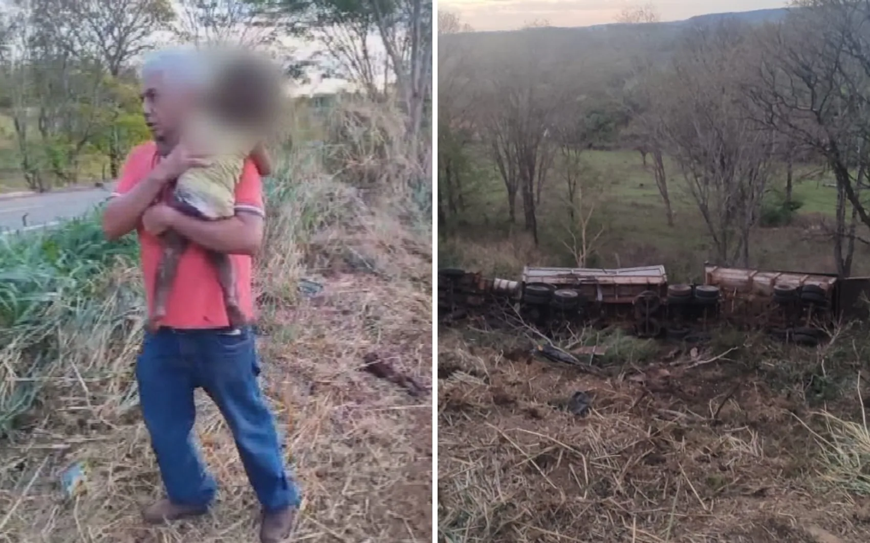 Acidente deixa três mortos e uma criança sobrevive em Goiás