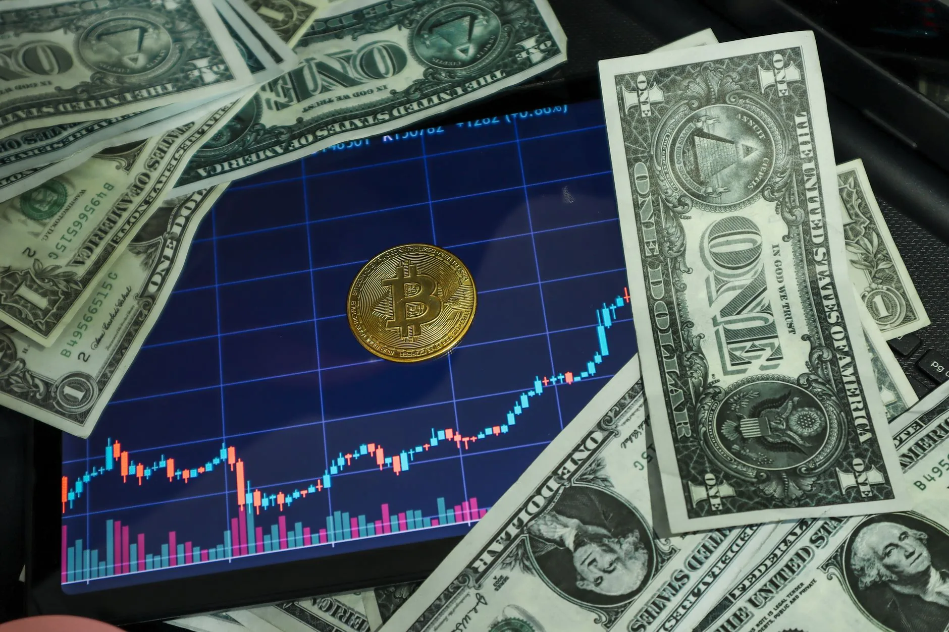 Bitcoin recua com investidores cautelosos e avanço dos Treasuries