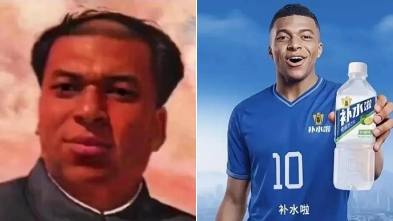 Empresas chinesas rompem contratos com Mbappé após meme