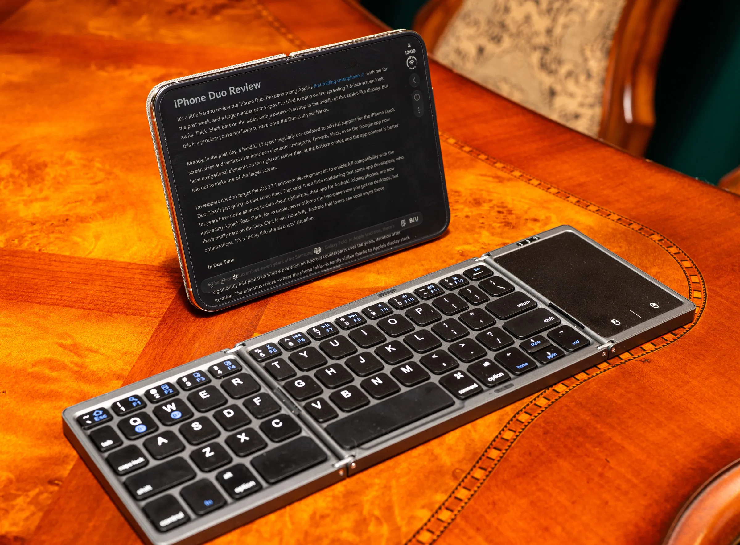 Teste de produtividade com o iPhone Duo: uma experiência única