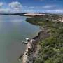 Flutuações de água doce alteram comunidades de algas no Coorong