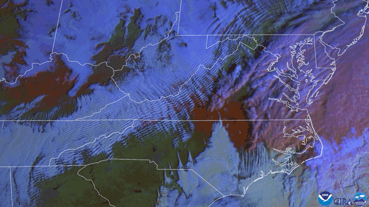 NASA registra ondas estranhas acima de furacão Simon