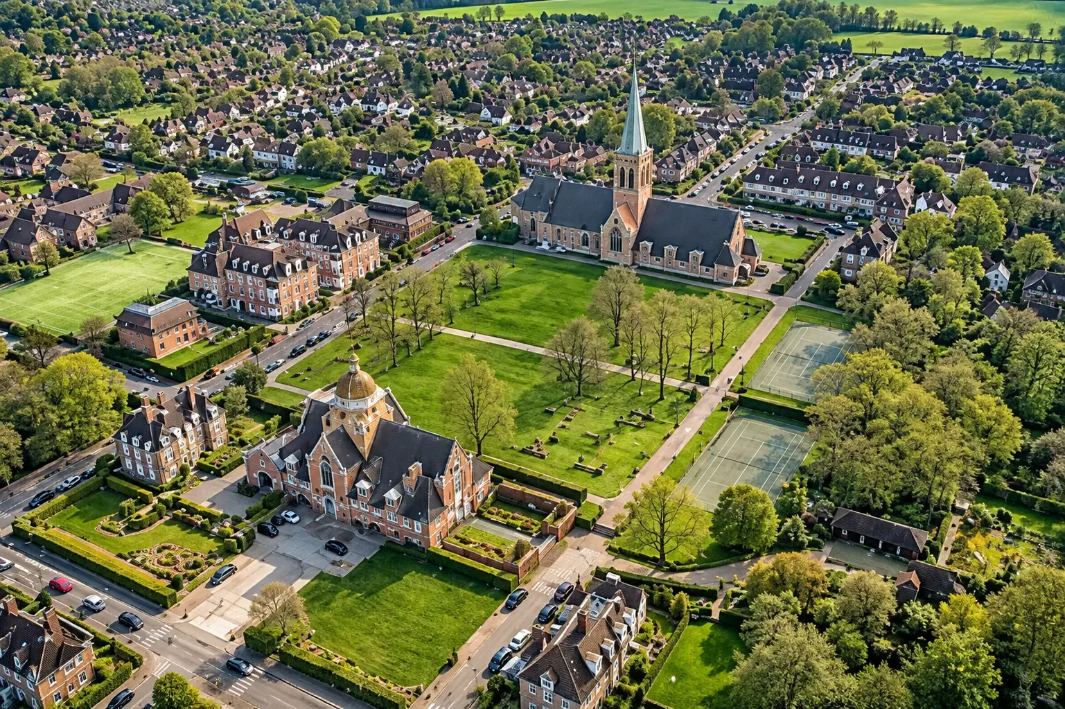 Hampstead Garden Suburb: uma lição de urbanismo, natureza e vida