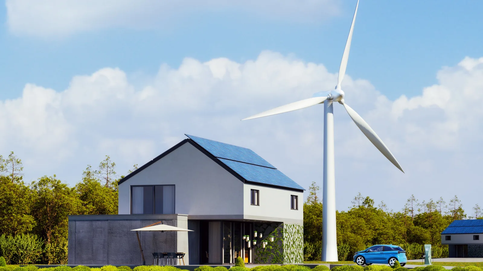 Quantos watts uma turbina eólica de 1kW pode gerar para sua casa?