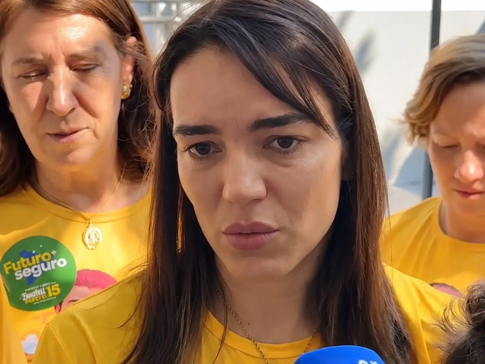 Emocionada, viúva de Amilton Filho vota em Anápolis e diz estar pronta para “continuar aquilo que ele começou”